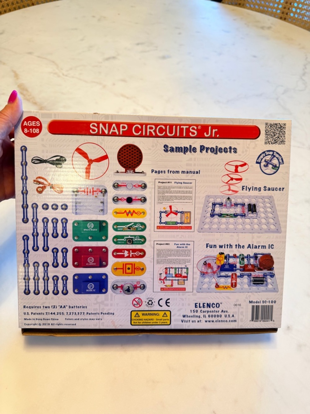 Snap Circuits Jr. Electronics Kit by Elenco Over 100 Experiments - Picture 2 of 4